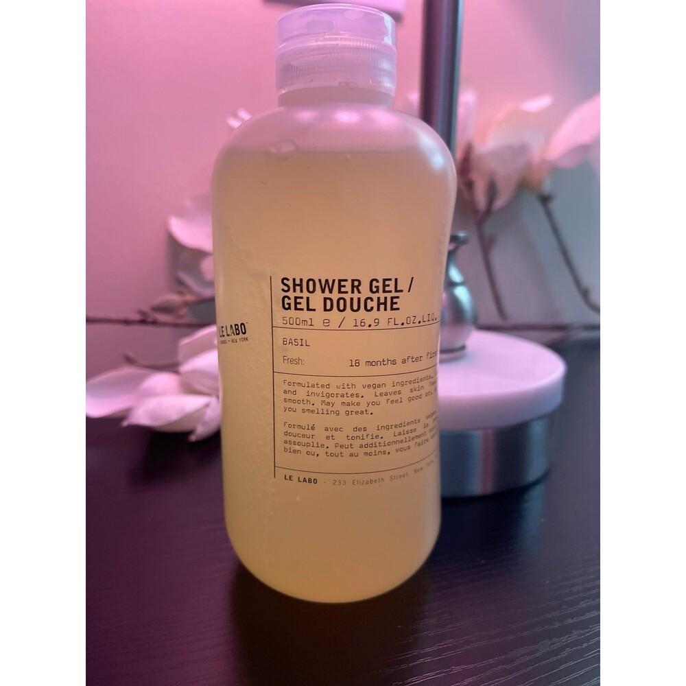 Le Labo Vegan Shower Gel 500ml 16.9 FL.OZ. Unisex (Basil)